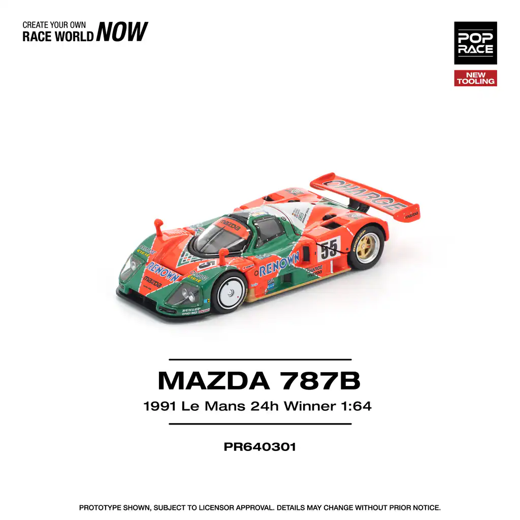 1:64 Mazda 787B Le Mans 1991 - obrazek 6