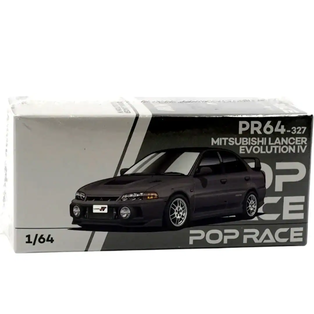 1:64 Mitsubishi Lancer Evolution IV Dark Grey - obrazek 9