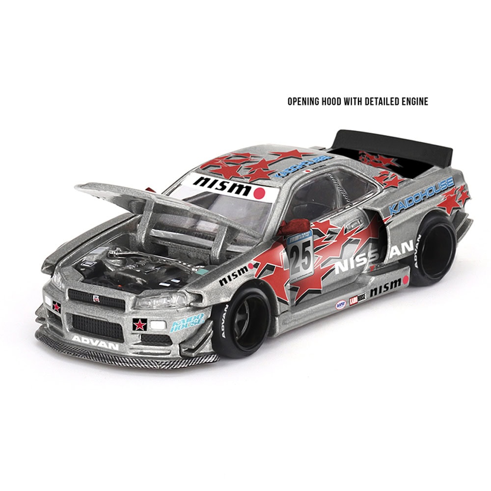 1:64 Nissan Skyline GT-R (R34) Kaido Star Racing V1 - obrazek 2