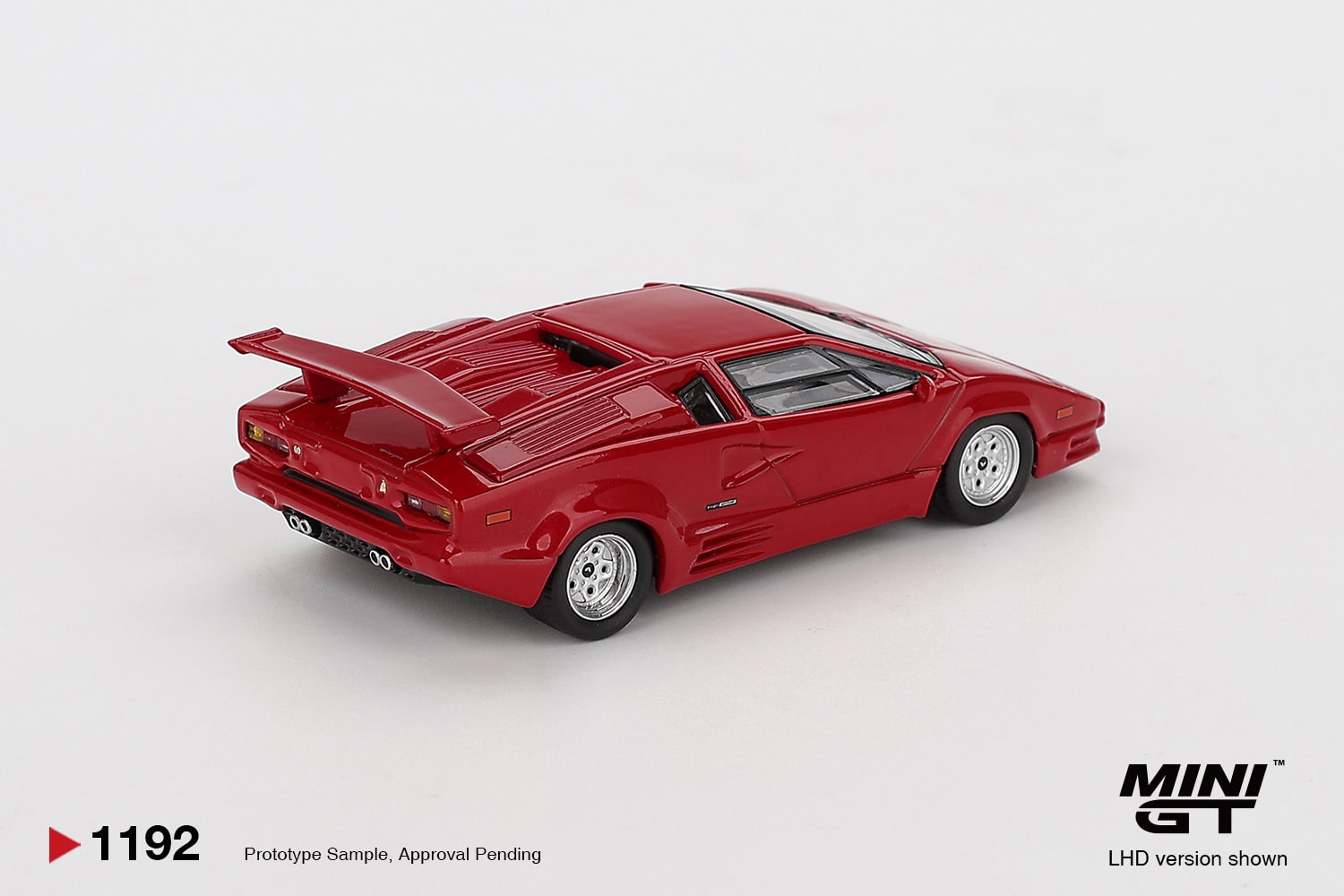 1:64 Lamborghini Countach 25th Anniversary Red - obrazek 2