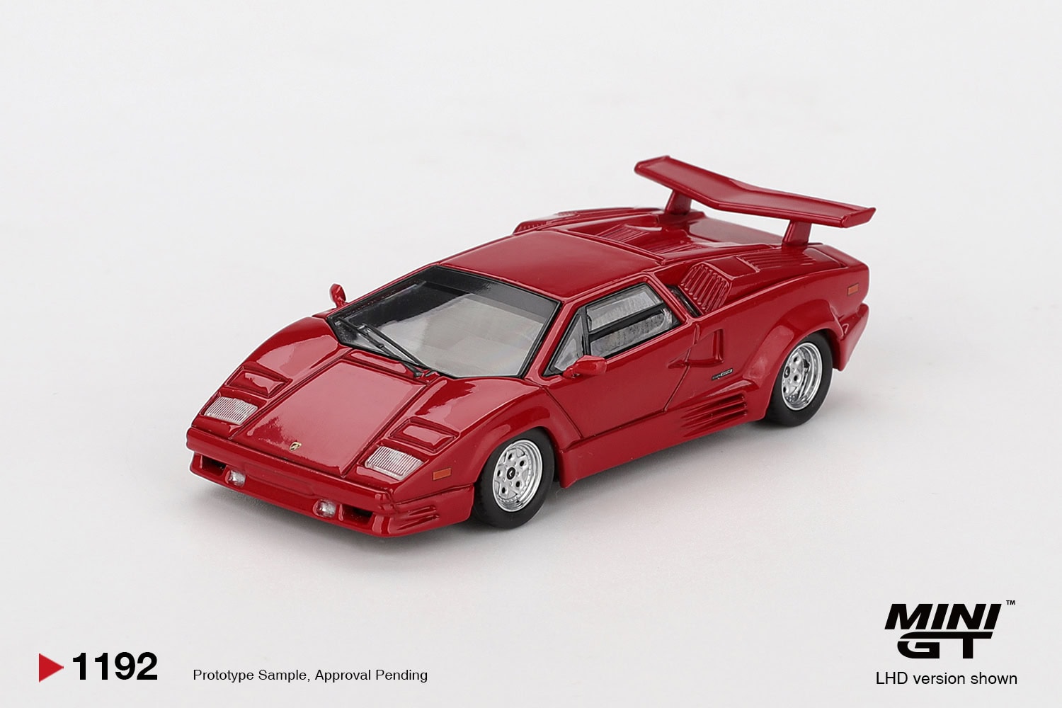 1:64 Lamborghini Countach 25th Anniversary Red