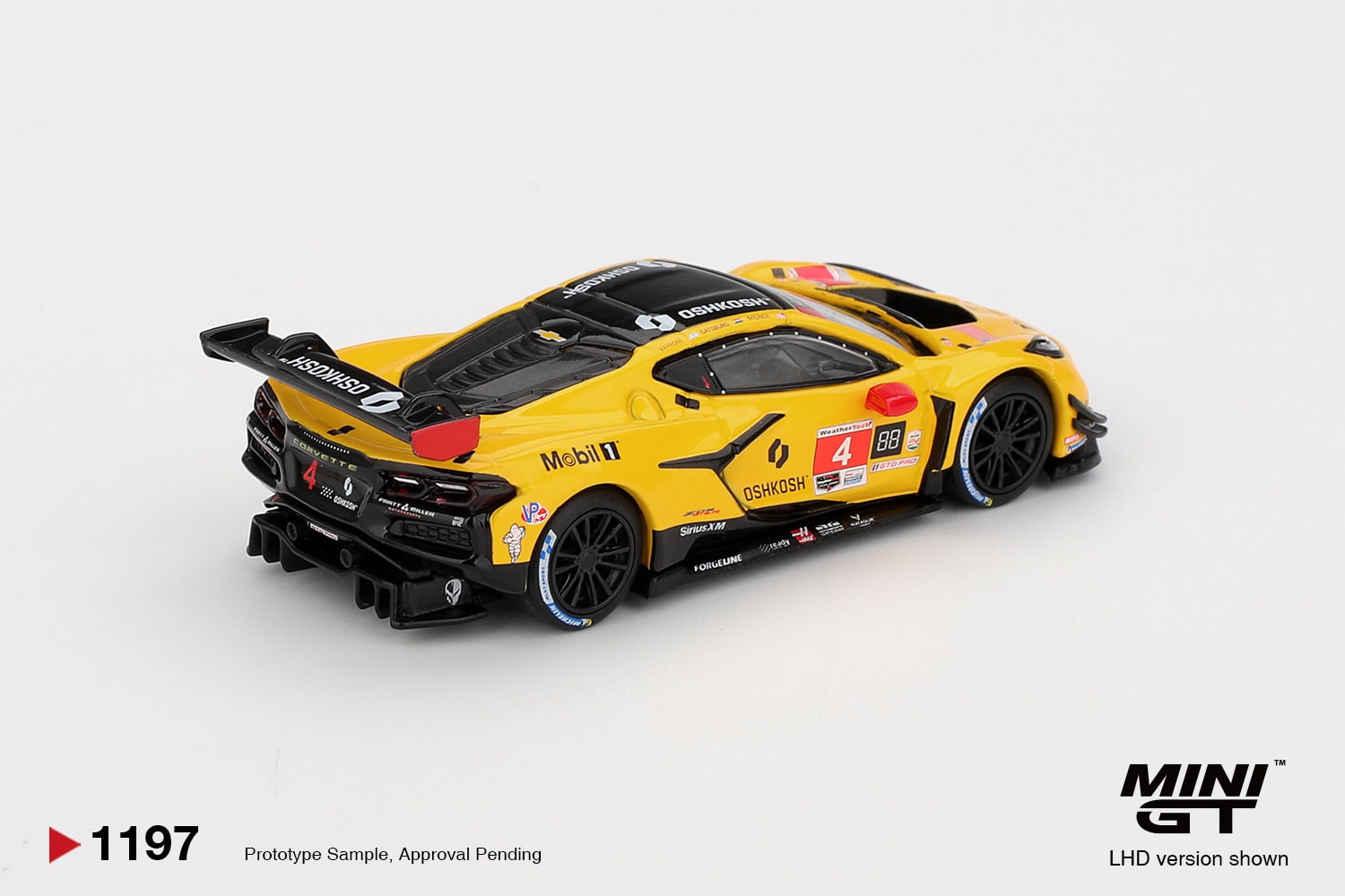 1:64 Chevrolet Corvette Z06 GT3.R #4 Corvette Racing by Pratt Miller Motorsports 2025 IMSA Daytona 24 Hrs - obrazek 2
