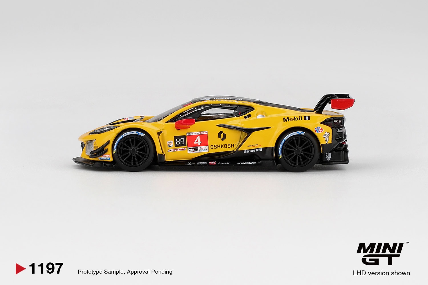 1:64 Chevrolet Corvette Z06 GT3.R #4 Corvette Racing by Pratt Miller Motorsports 2025 IMSA Daytona 24 Hrs - obrazek 3