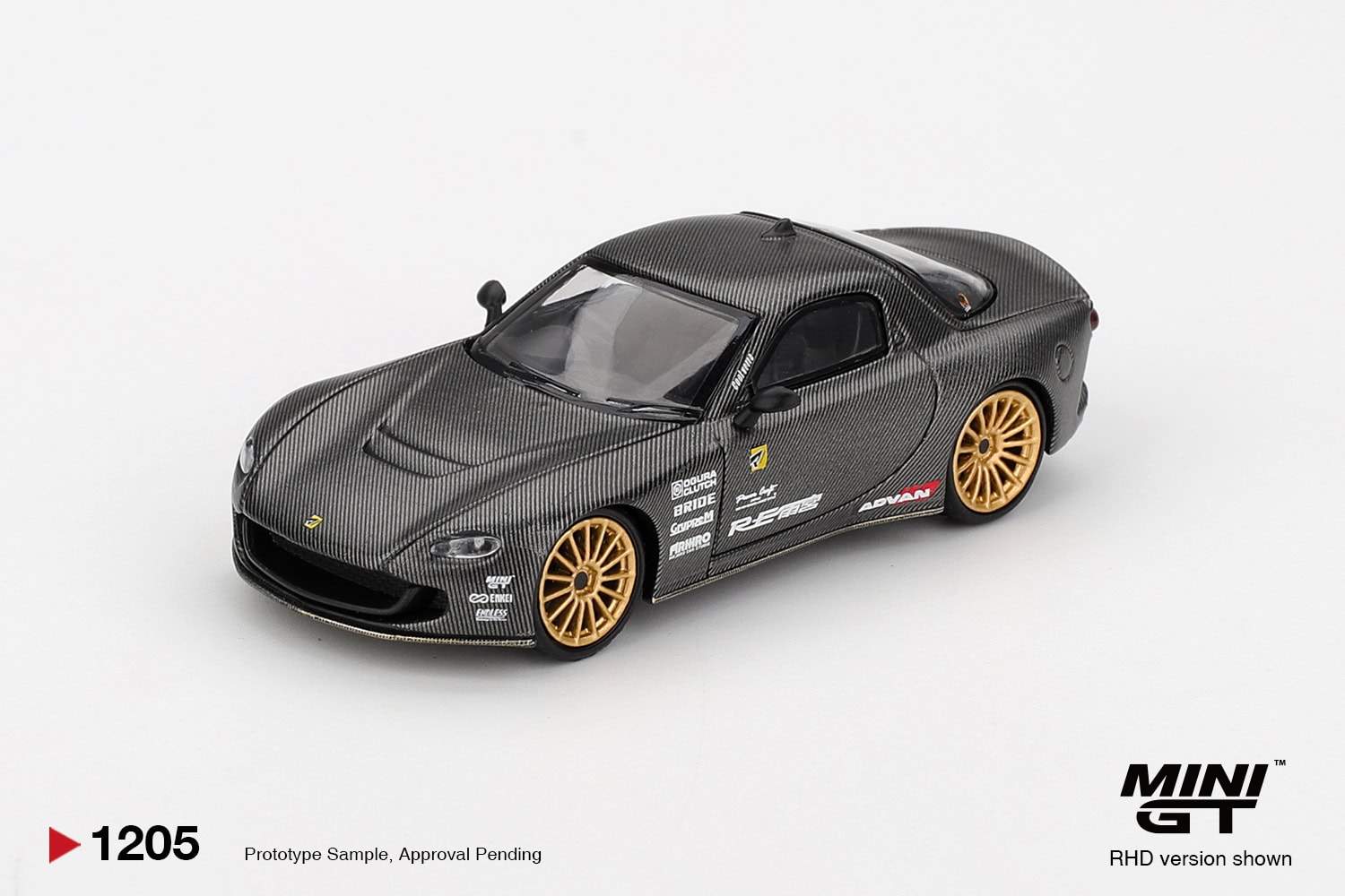 1:64 Mazda RX-7 RE-Amemiya Matsukiyo KOKU 3 Rotor NA-7 TAS 2025 Best Tuned Car Award
