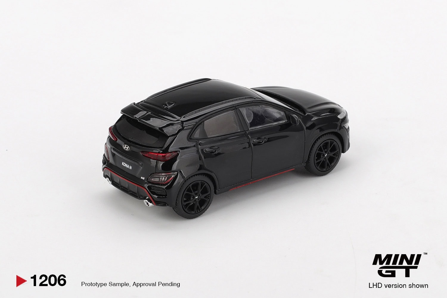 1:64 Hyundai KONA N Phantom Black - obrazek 2