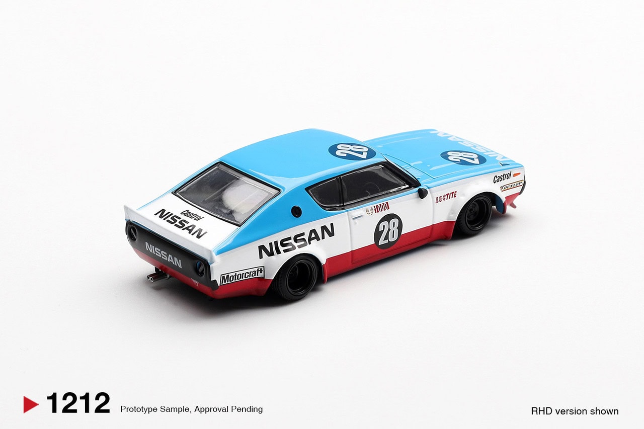 1:64 Nissan Skyline Kenmeri Liberty Walk Nissan Racing '75 Concept - obrazek 2