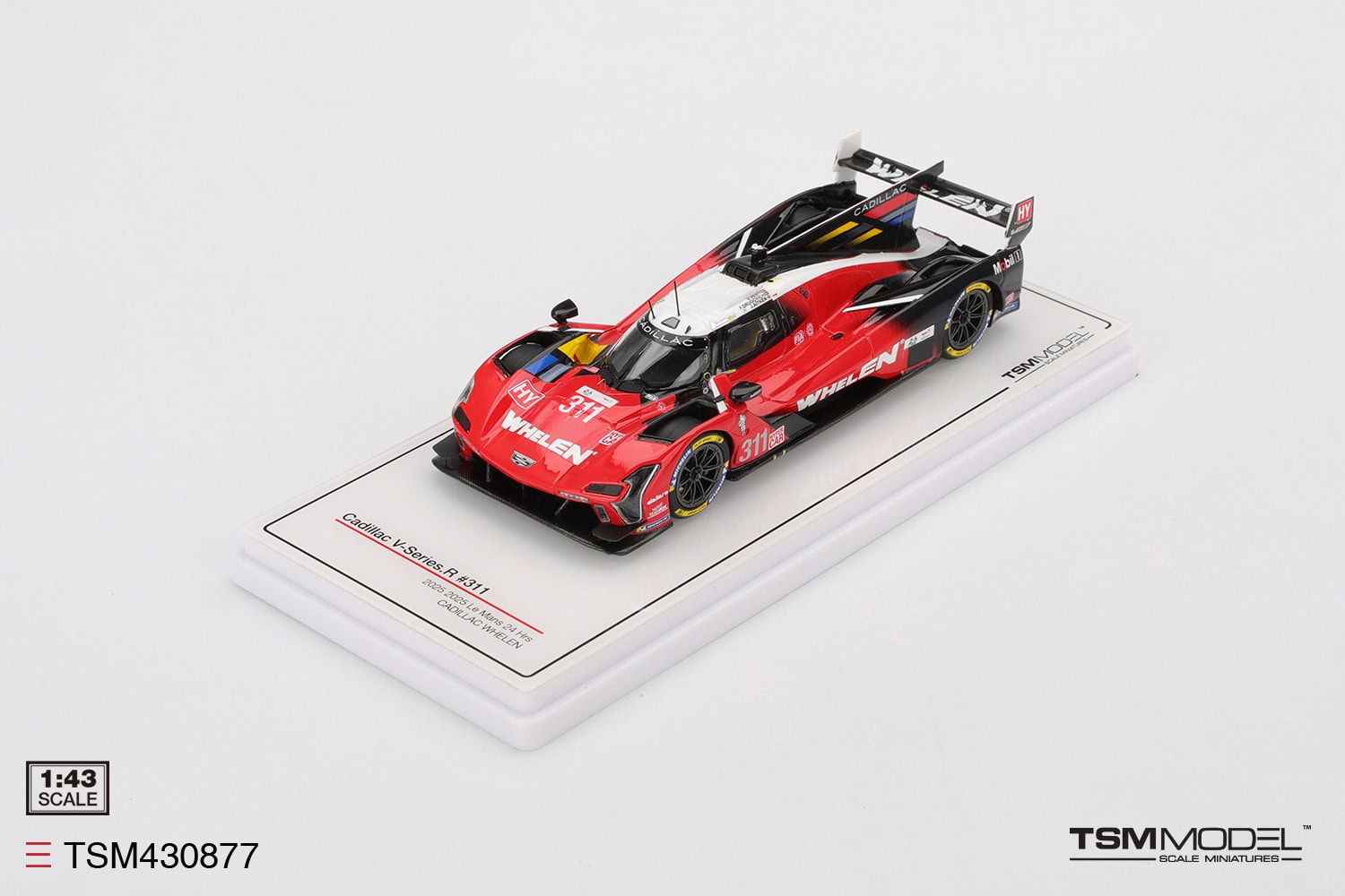 1:43 Cadillac V-Series.R #311 2025 Le Mans 24 Hrs Cadillac Whelen - obrazek 2