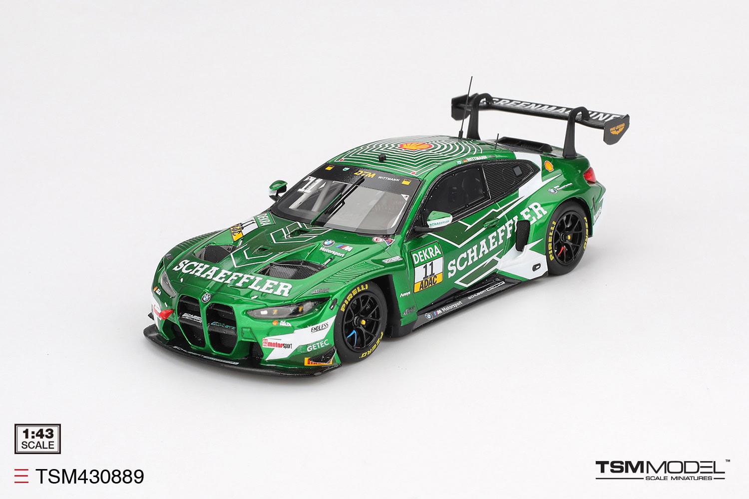 1:43 BMW M4 GT3 EVO #11 Schubert Motorsport Marco Wittmann 200th DTM Race 2025 DTM Zandvoort