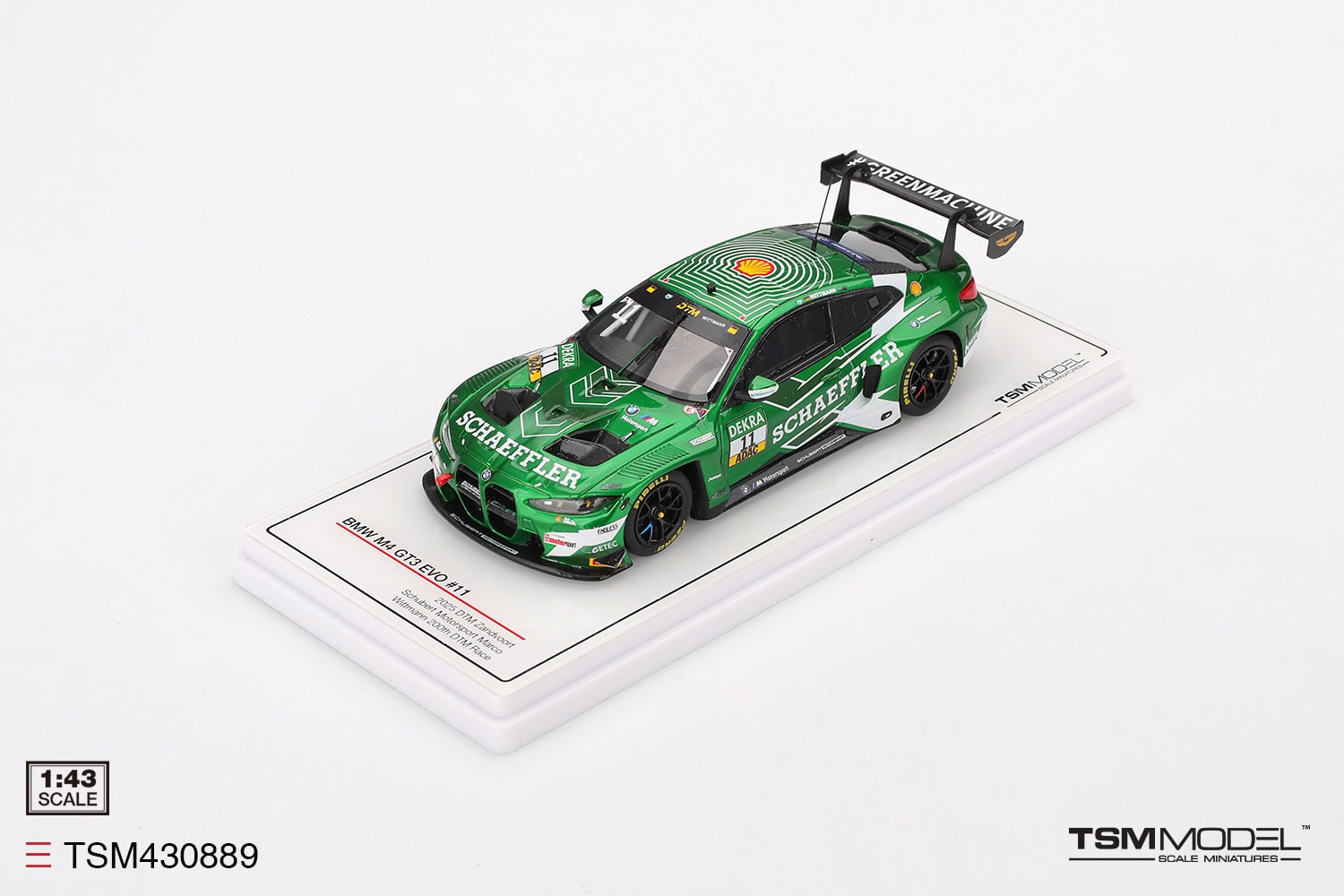 1:43 BMW M4 GT3 EVO #11 Schubert Motorsport Marco Wittmann 200th DTM Race 2025 DTM Zandvoort - obrazek 2