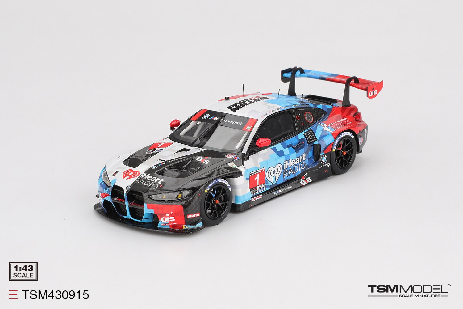 1:43 BMW M4 GT3 EVO #1 2025 IMSA Daytona 24 Hrs Paul Miller Racing