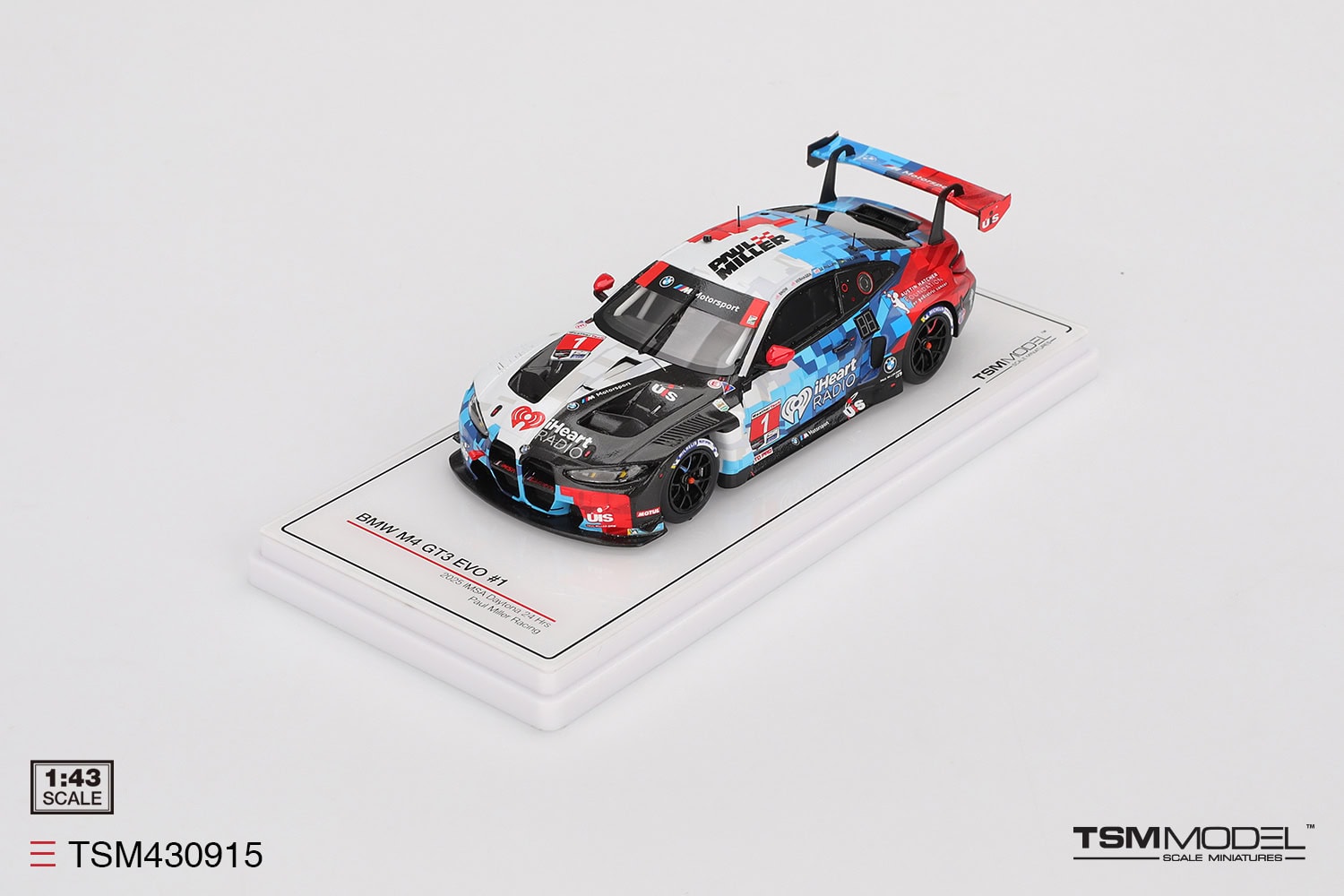 1:43 BMW M4 GT3 EVO #1 2025 IMSA Daytona 24 Hrs Paul Miller Racing - obrazek 2