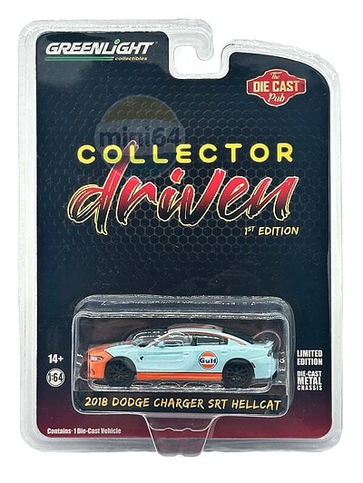 1:64 Dodge Charger SRT Hellcat Gulf 2018