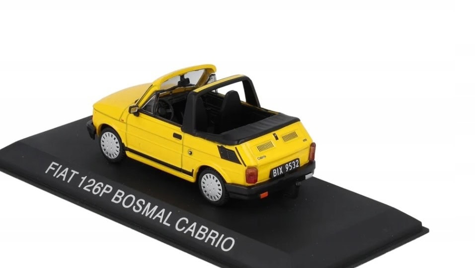 1:43 Fiat 126P BOSMAL Cabrio - obrazek 2