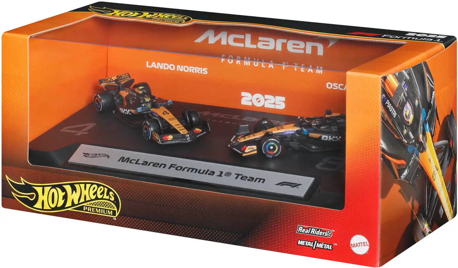 1:64 McLaren Premium Formula 1 2-Pack 2025 - obrazek 2