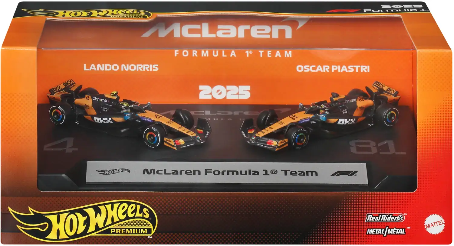 1:64 McLaren Premium Formula 1 2-Pack 2025