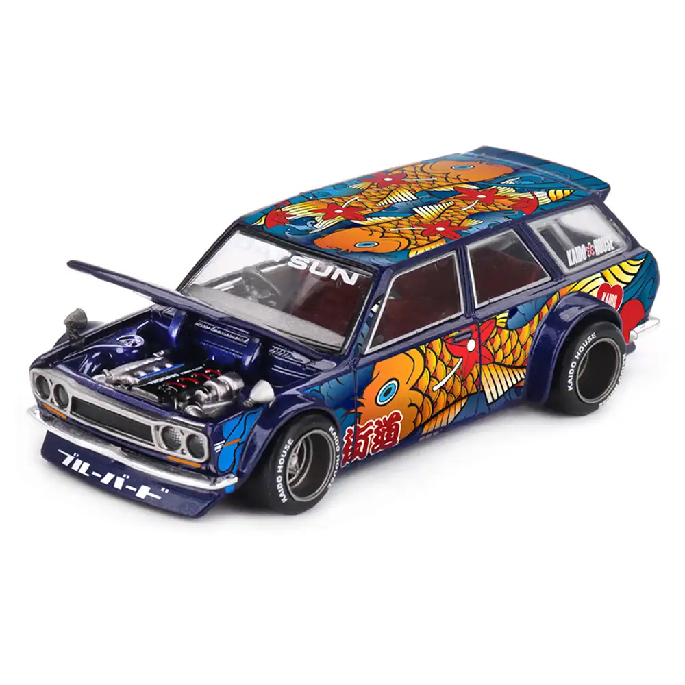 1:64 Datsun KAIDO 510 Wagon Koi Wagon V1 - obrazek 2