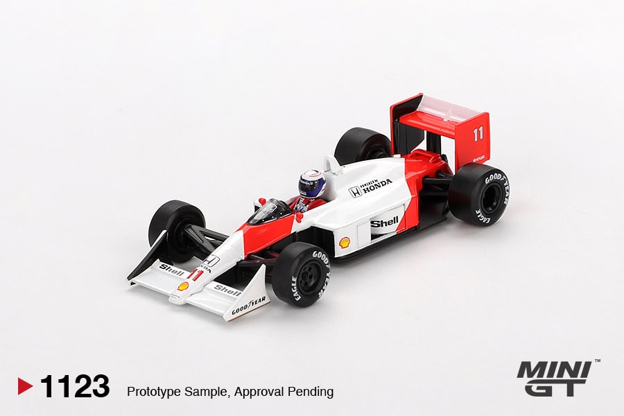 1:64 McLaren MP4/4 #11 1988 Japanese Grand Prix 2nd Place Alain Prost