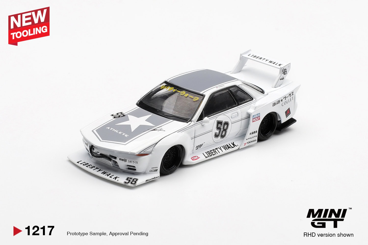 1:64 Nissan Skyline GT-R (R32) LBWK Kaido House TAS 2025