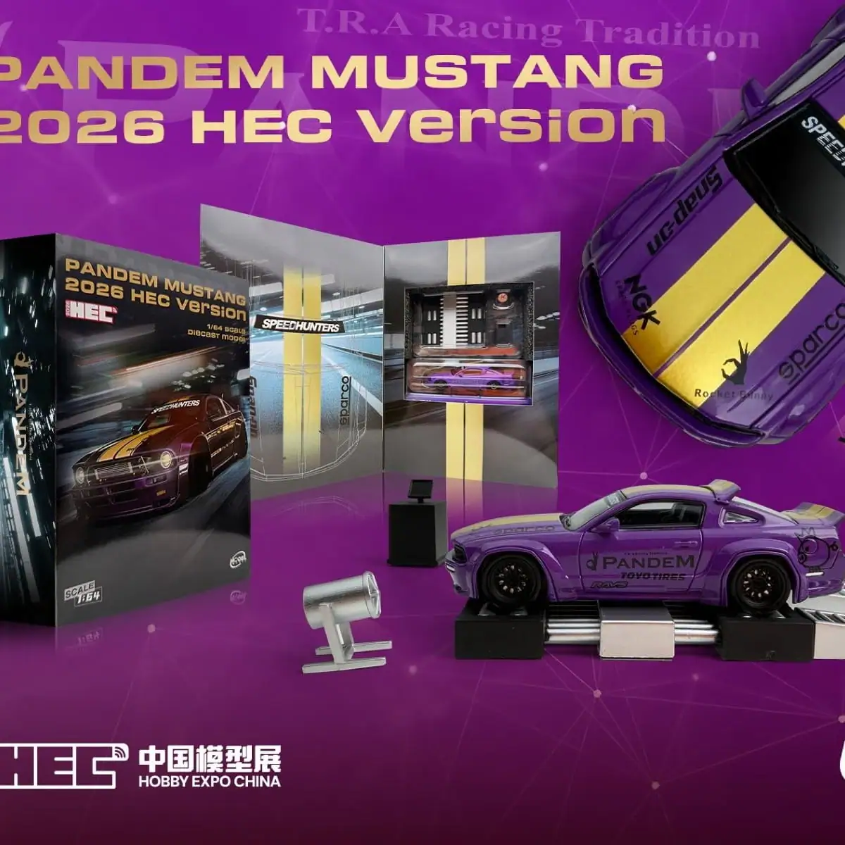 1:64 Mustang Pandem Hobby Expo China HEC Version 2026