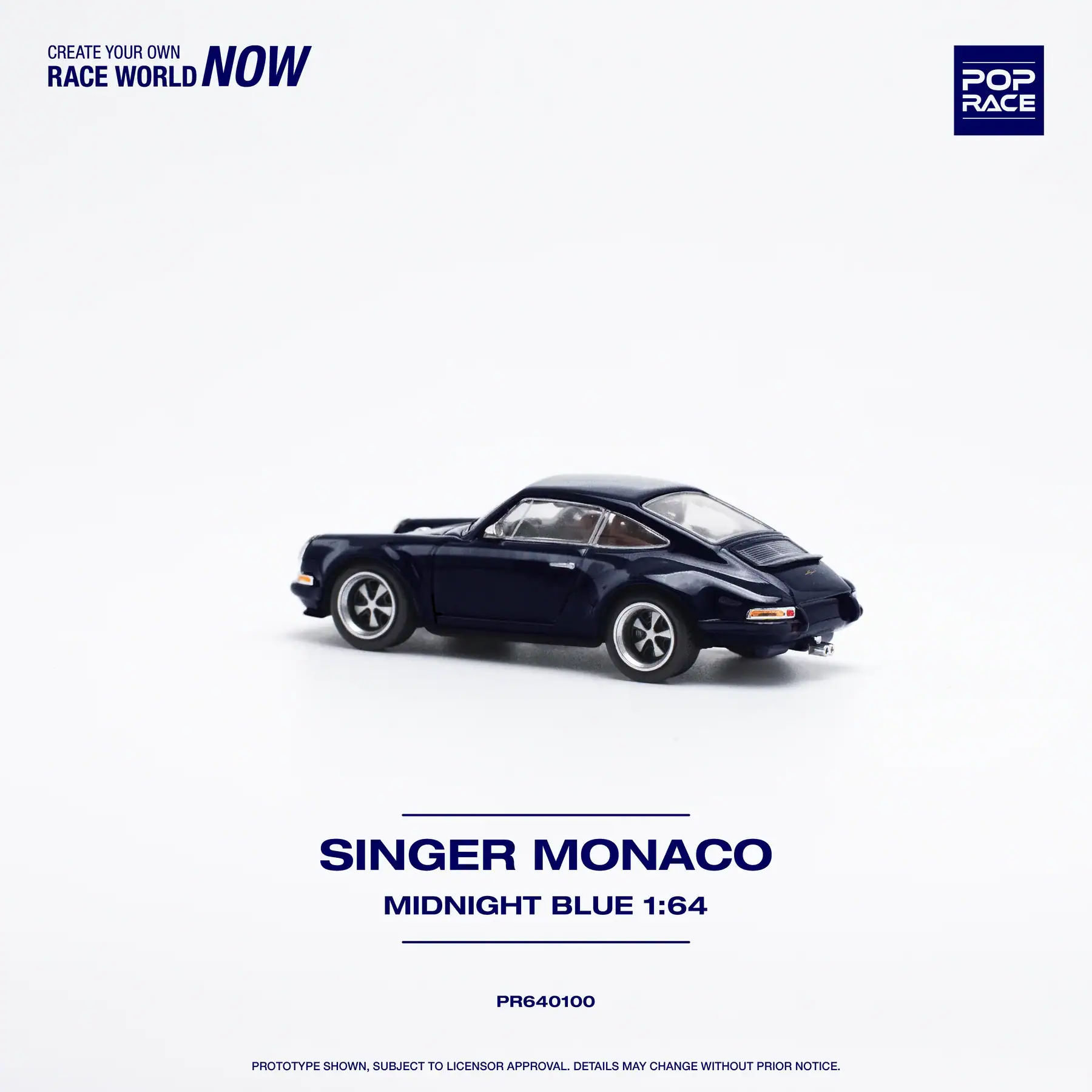 1:64 Porsche Singer Monaco Midnight Blue - obrazek 8