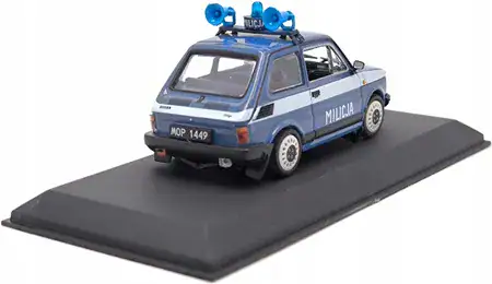 1:43 Polski Fiat 126P "Milicja" - obrazek 2