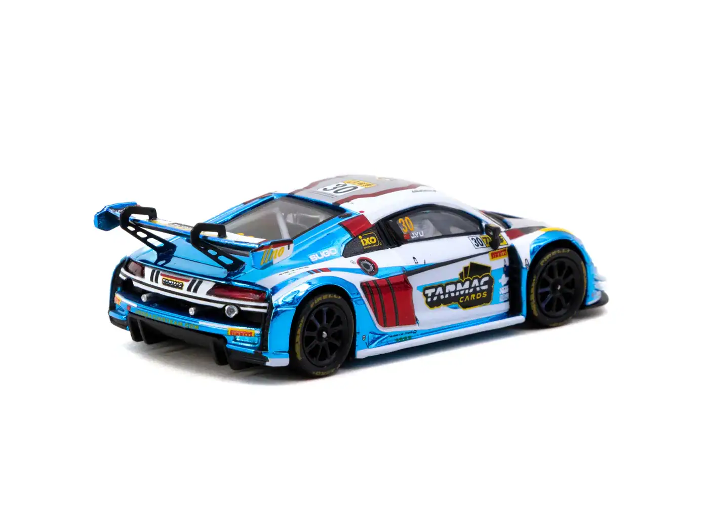 1:64 Audi R8 LMS GT3 evo II Macau GT Cup - FIA GT World Cup 2024 Uno Racing Team James Yu - obrazek 7