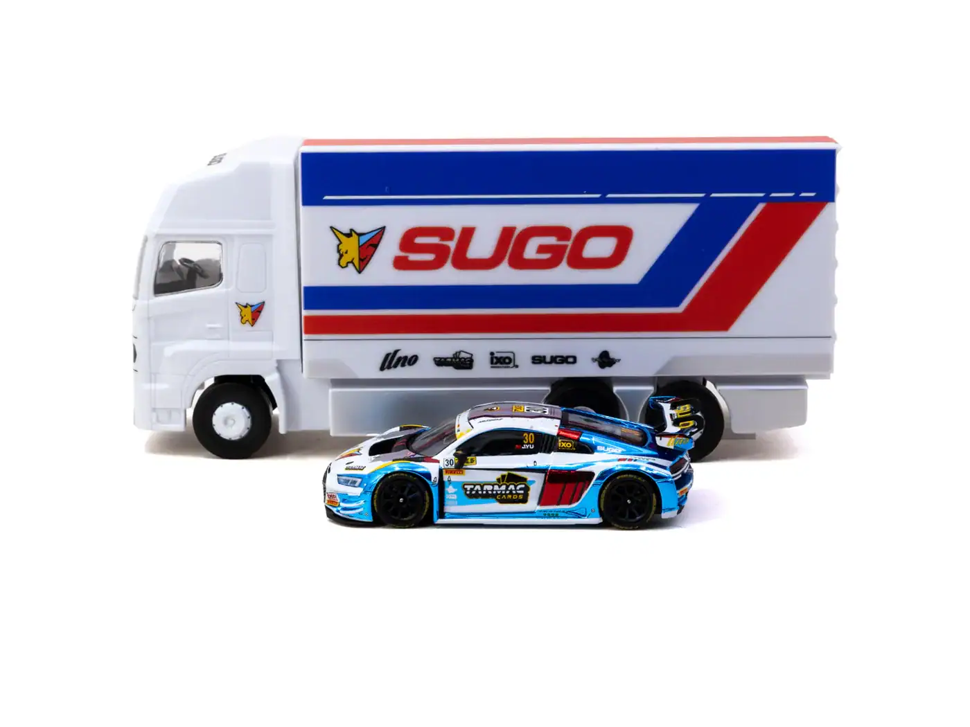 1:64 Audi R8 LMS GT3 evo II Macau GT Cup - FIA GT World Cup 2024 Uno Racing Team James Yu - obrazek 4