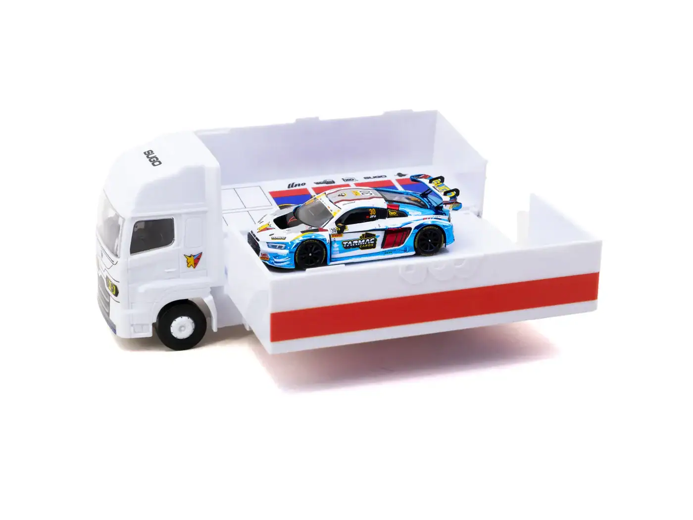 1:64 Audi R8 LMS GT3 evo II Macau GT Cup - FIA GT World Cup 2024 Uno Racing Team James Yu - obrazek 5