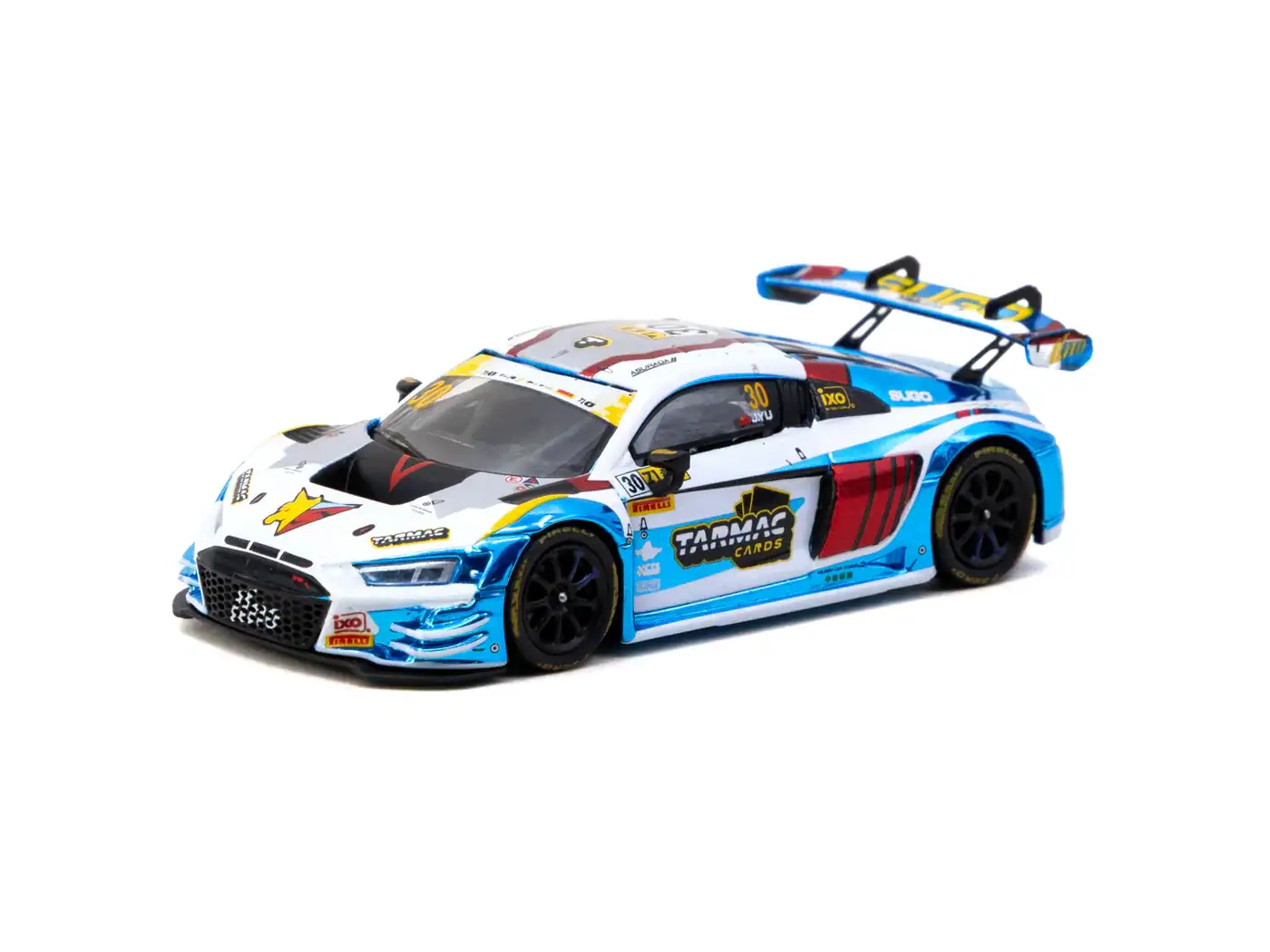 1:64 Audi R8 LMS GT3 evo II Macau GT Cup - FIA GT World Cup 2024 Uno Racing Team James Yu - obrazek 6