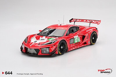 1:18 Chevrolet Corvette Z06 GT3.R #13 2025 Le Mans 24 Hrs AWA RACING