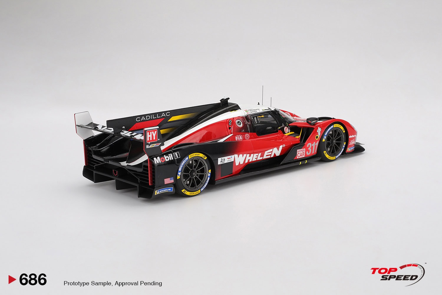 1:18 Cadillac V-Series.R #311 2025 Le Mans 24 Hrs WHELEN - obrazek 2