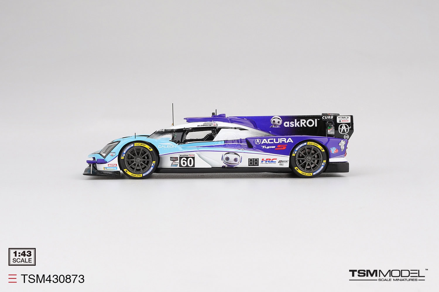 1:43 Acura ARX-06 #60 2025 IMSA Sebring 12 Hrs Meyer Shank Racing - obrazek 4