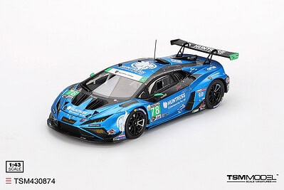 1:43 Lamborghini Huracan GT3 EVO2 #78 2025 IMSA Daytona 24 Hrs Forte Racing