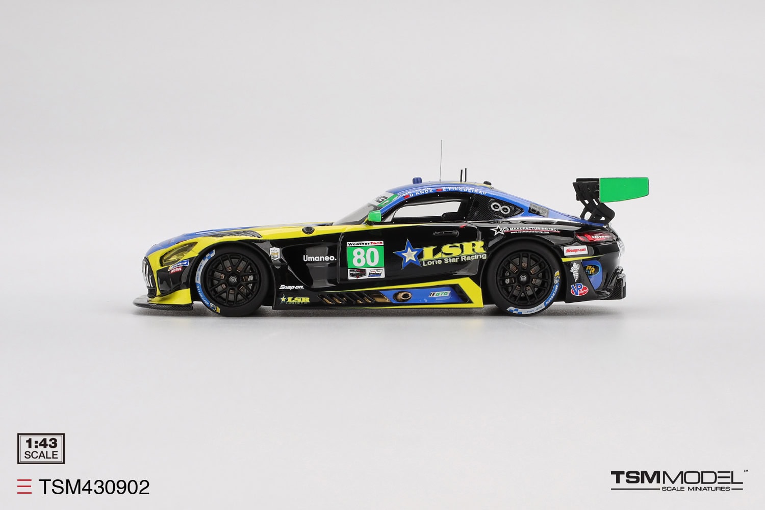 1:43 Mercedes-AMG GT3 #80 2025 IMSA Daytona 24 Hrs Lone Star Racing - obrazek 3