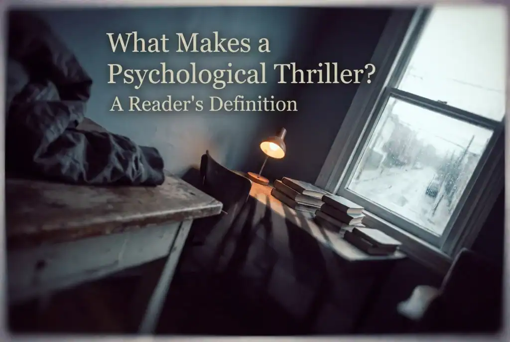 What Makes a Psychological Thriller? A Reader's Definition 3 Professional header image for educational tutorial: What Makes a Psychological Thriller? A Reader's Definition