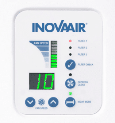 Air purifier for indoor air quality and allergen control– ideal for asthma, respiratory and chemical sensitivity, renovation and quality indoor air