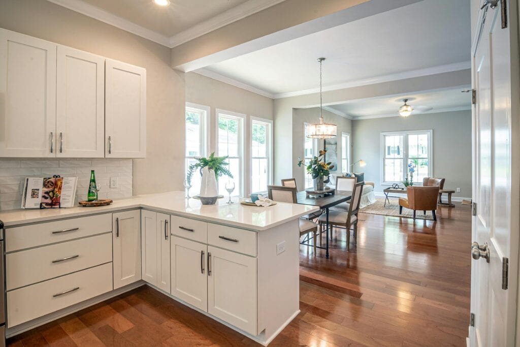 Open-plan home interior supporting consistent moisture balance across larger spaces