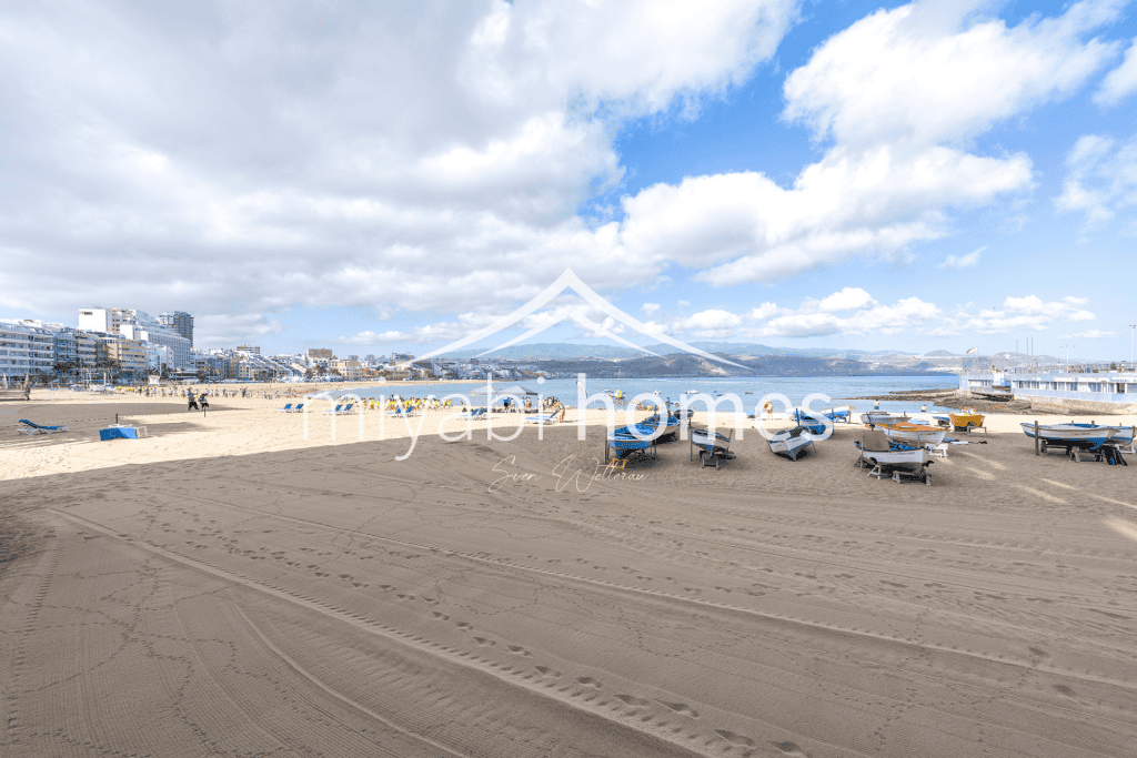 Estudio reformado a 20 metros de Las Canteras