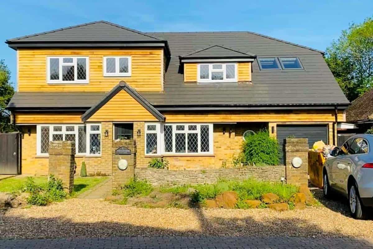 Hyde Heath (HP6): four bedrooms on a bungalow, after