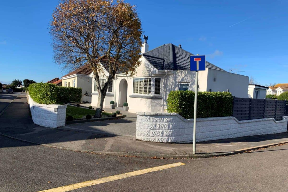 St Brelade, Jersey (JE3): a bungalow given a master suite and two bedrooms, before