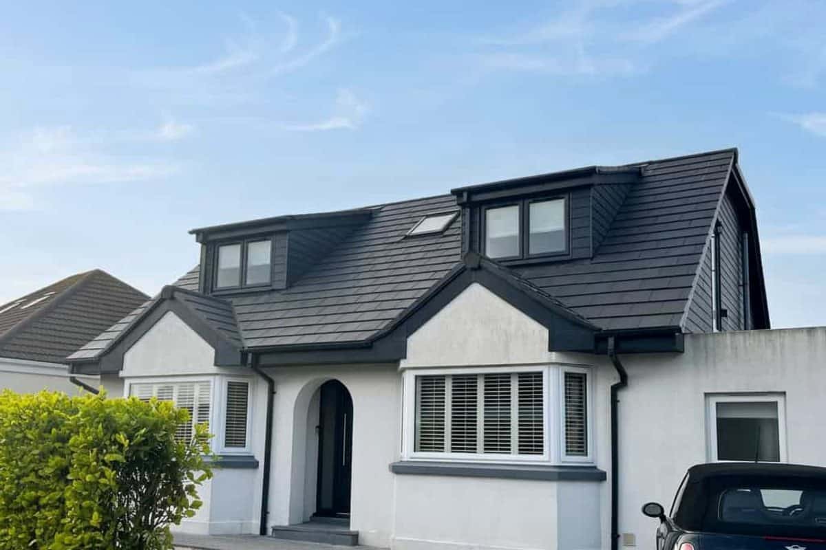 St Brelade, Jersey (JE3): a bungalow given a master suite and two bedrooms, after