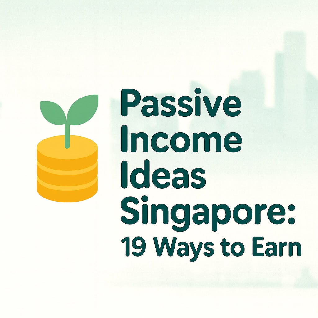 Passive Income Ideas Singapore 19 Ways to Earn more in SG