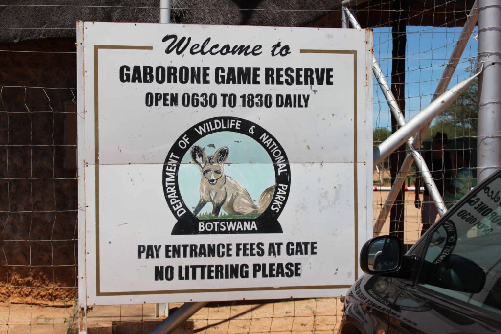Botswana - safariparker i Gaborone