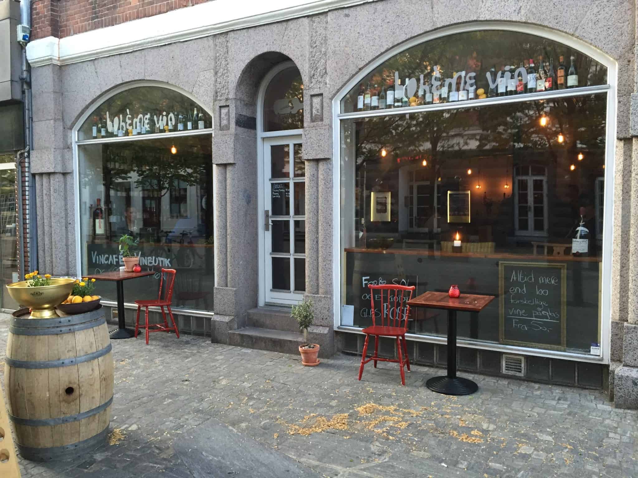 "Vinbaren" eller Boheme vin