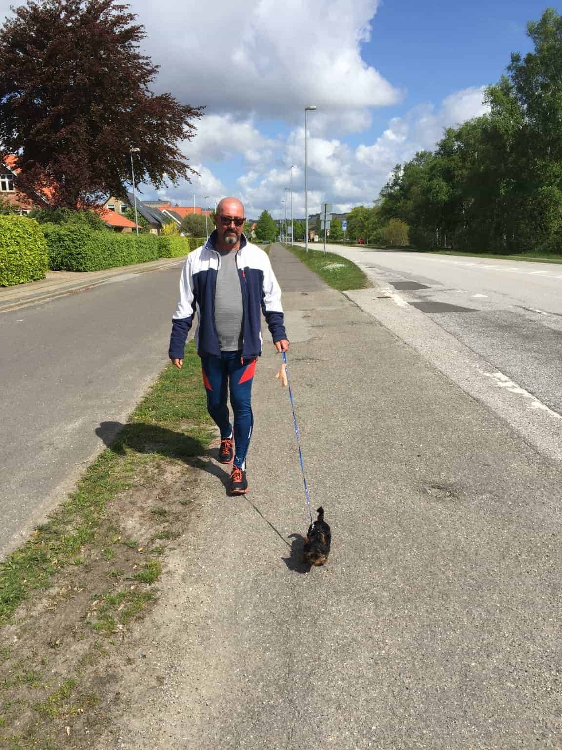Skibshunden Bobo vokser og bliver så fræk:-)