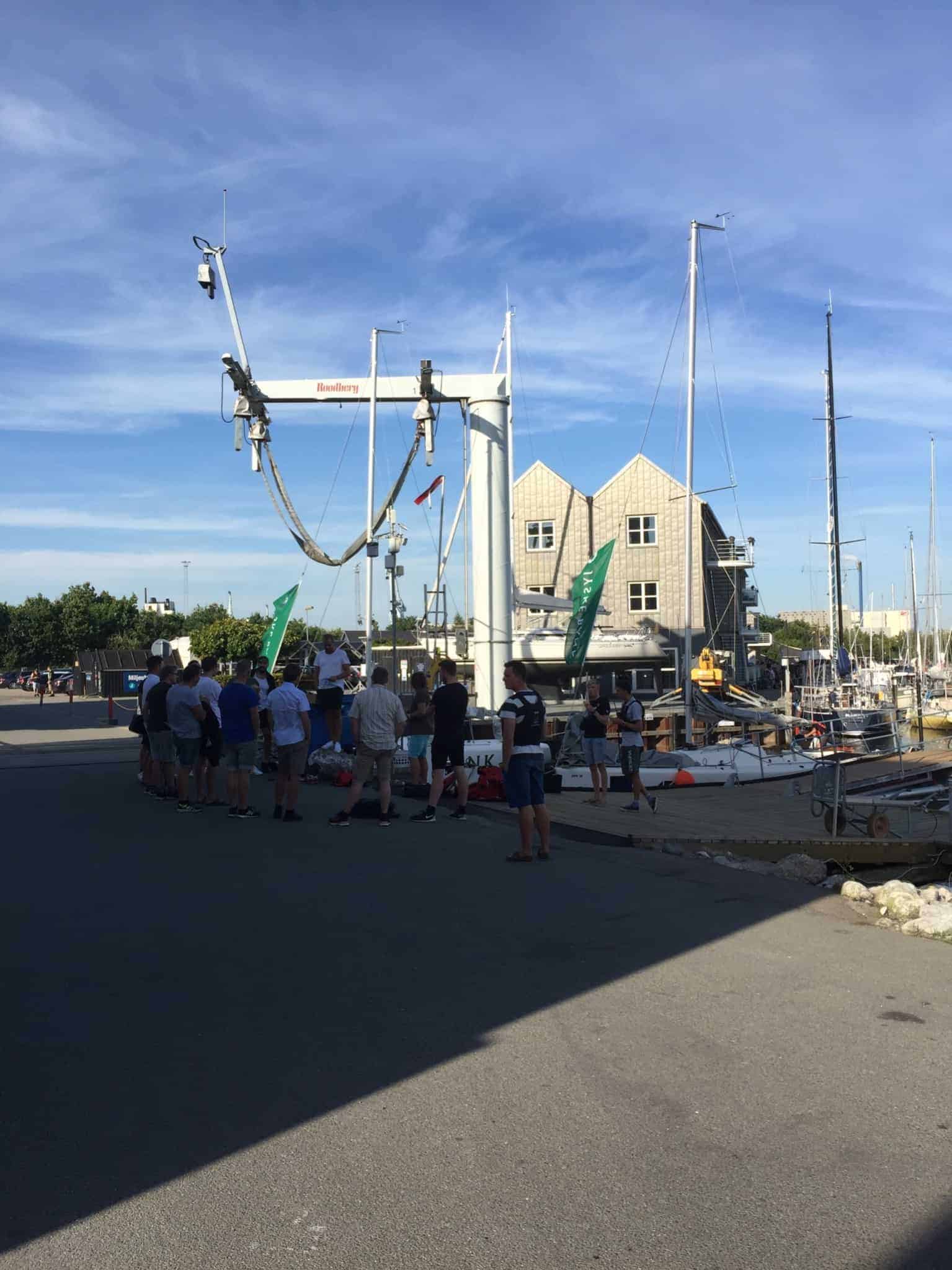 Torsdagsliv i Marselisborg Havn...