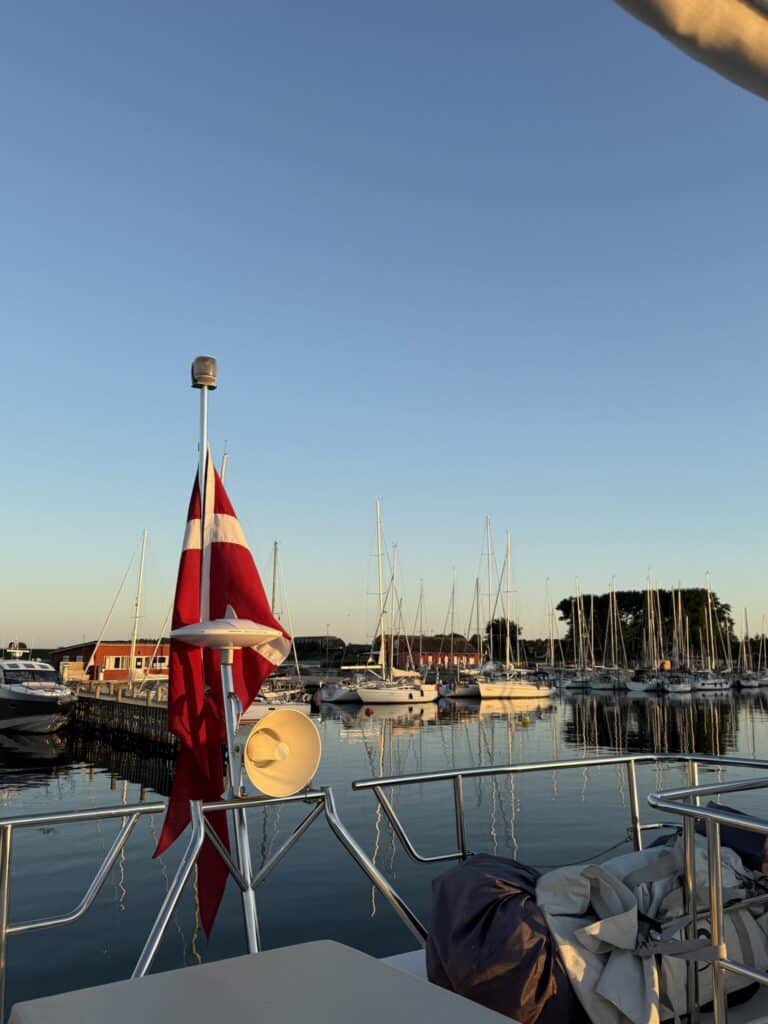 Solnedgang - stilhed - samsø