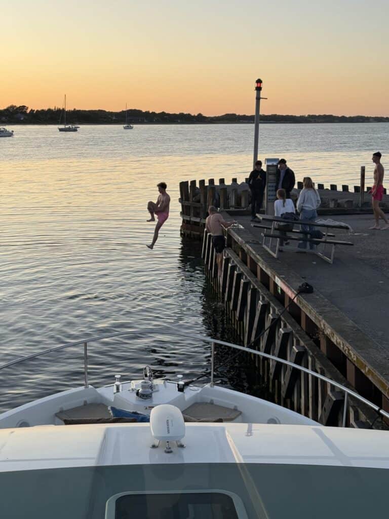 Aftenbading - samsø
