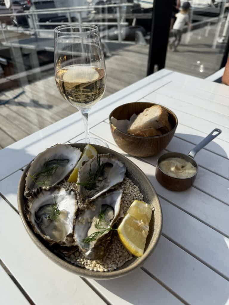 Seafood I Marselisborg Havn