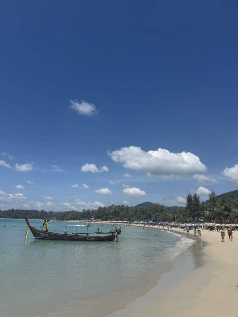 kata beach longtail boat